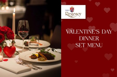 Valentine's Day Dinner - Set Menu at Earl's Regency