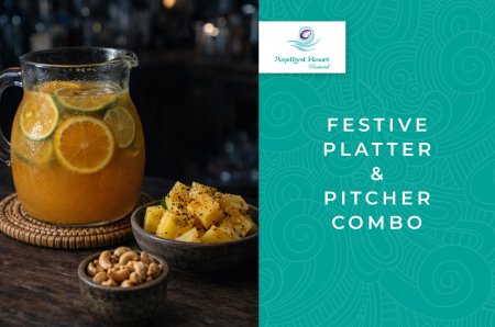 Amethyst Resort Festive Platter & Pitcher Combo
